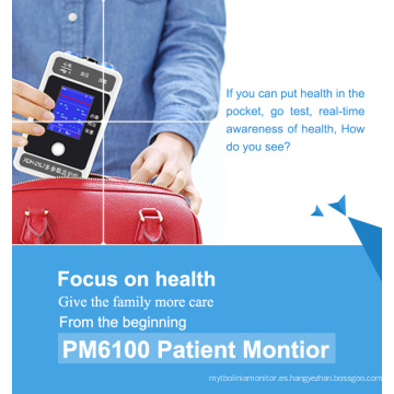 Monitor Multi-Parameter Portable más barato del paciente para la fuente médica